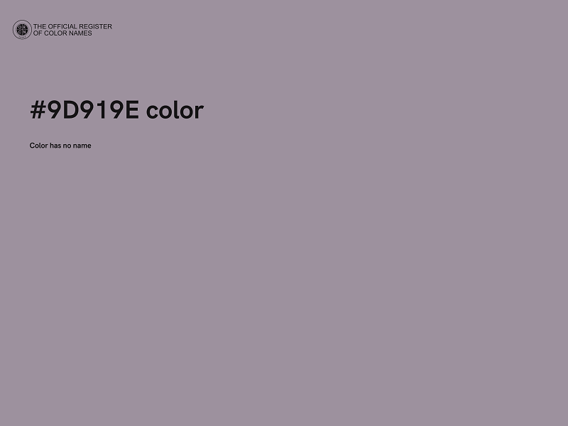 #9D919E color image