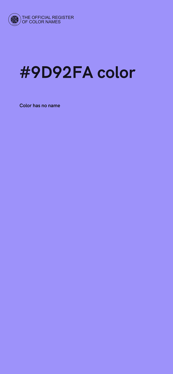 #9D92FA color image
