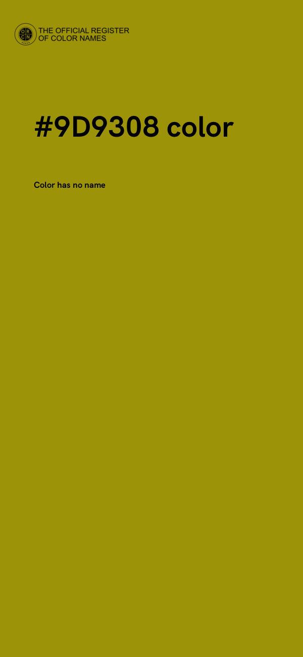 #9D9308 color image