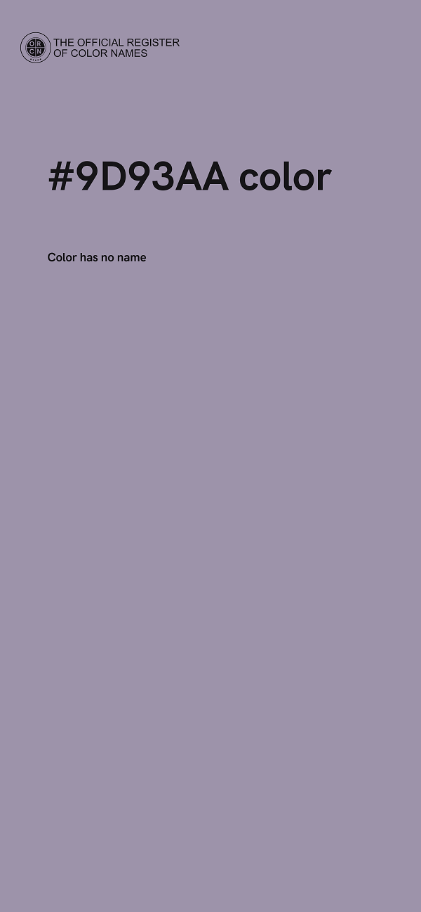 #9D93AA color image