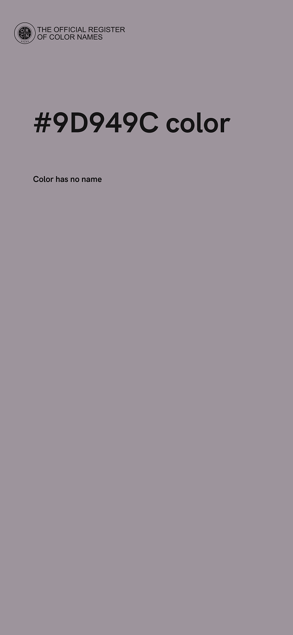 #9D949C color image