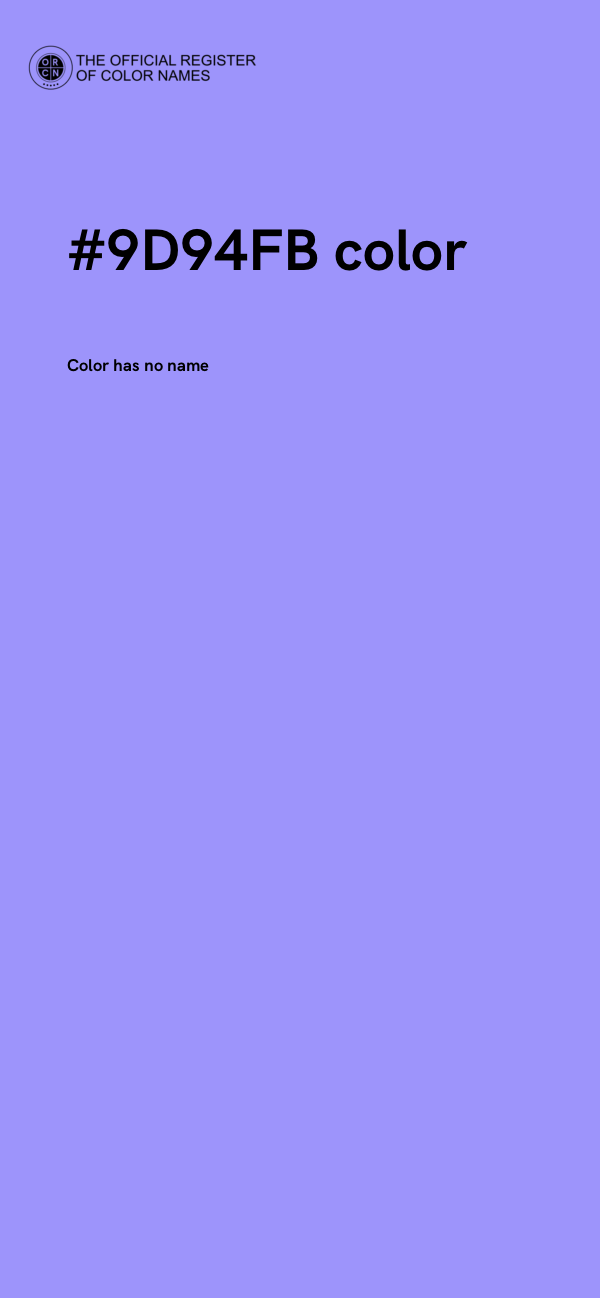 #9D94FB color image