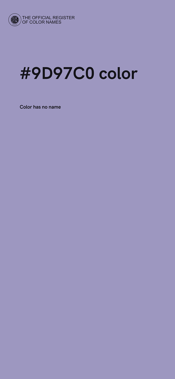 #9D97C0 color image