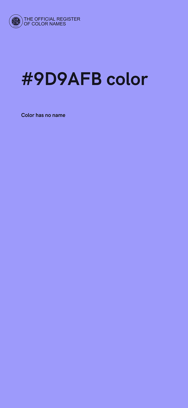 #9D9AFB color image