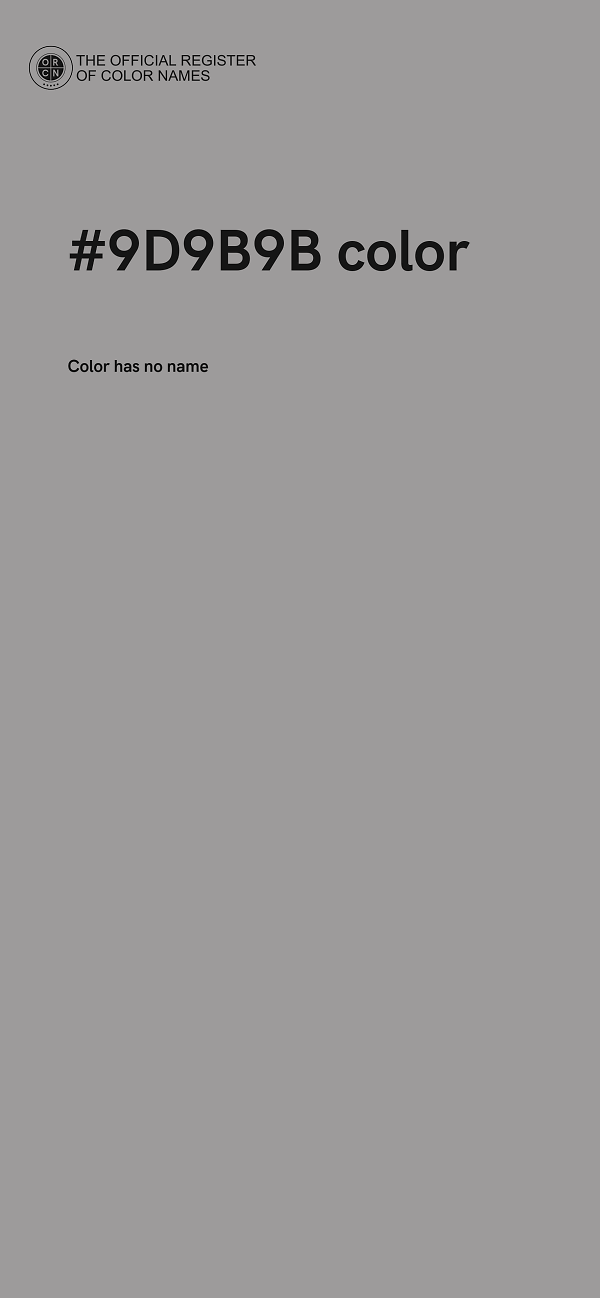 #9D9B9B color image