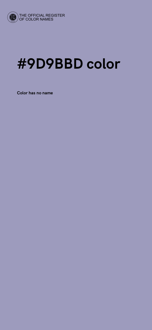 #9D9BBD color image