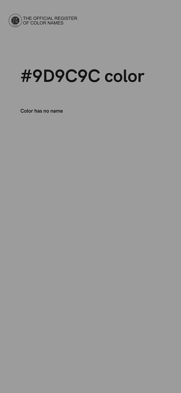#9D9C9C color image
