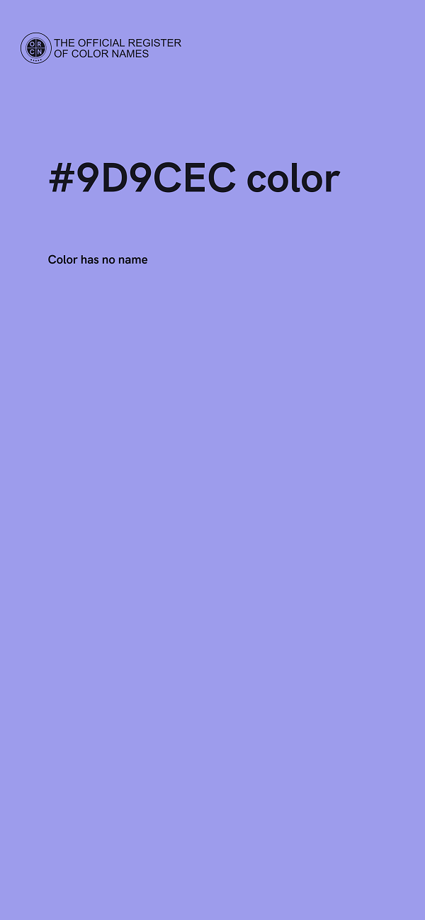 #9D9CEC color image