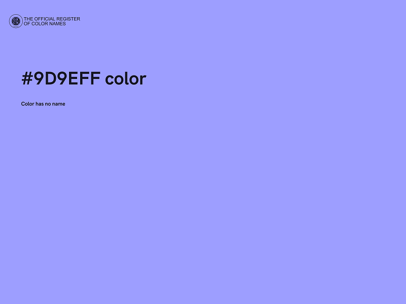 #9D9EFF color image