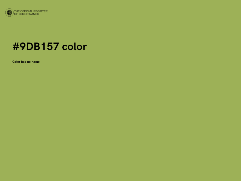 #9DB157 color image