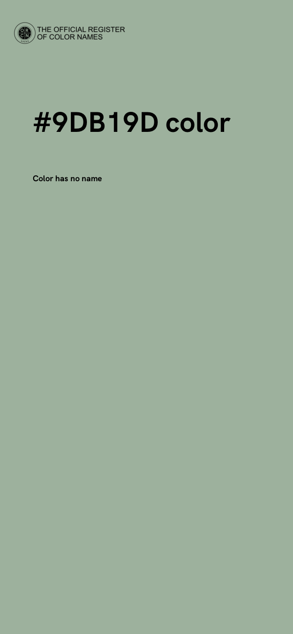 #9DB19D color image
