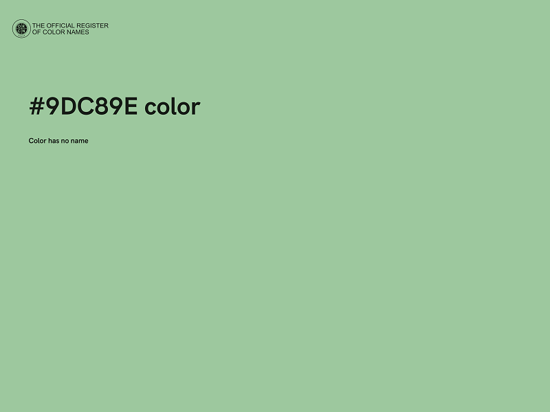 #9DC89E color image