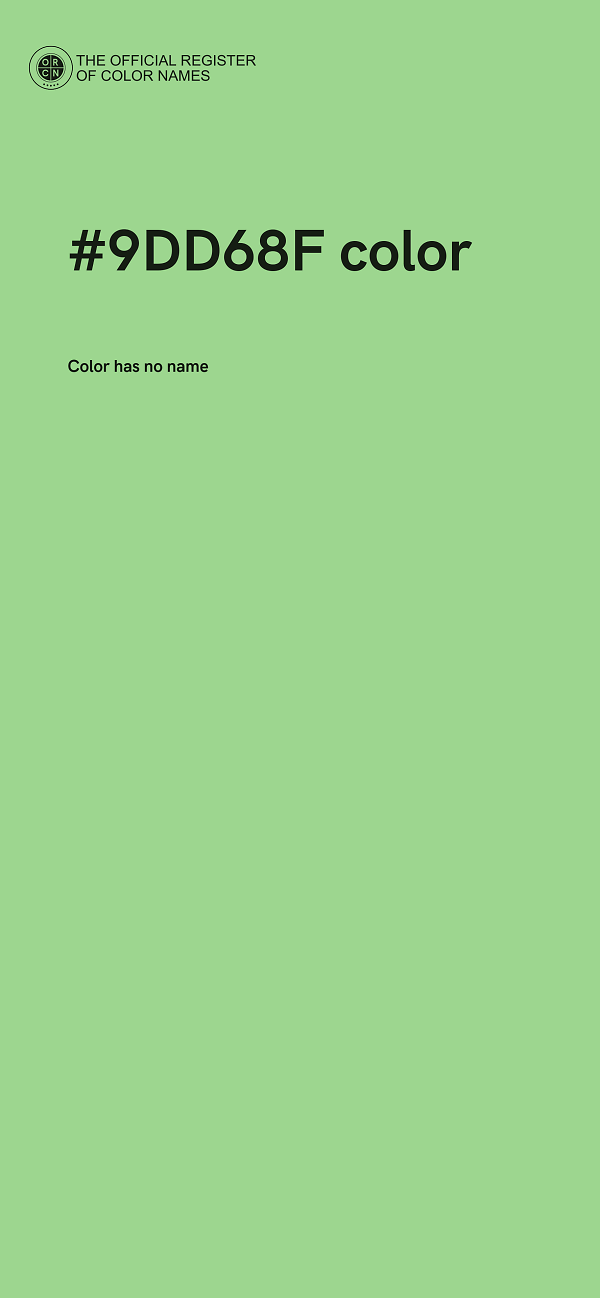 #9DD68F color image