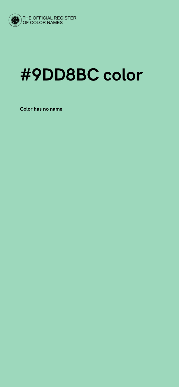 #9DD8BC color image