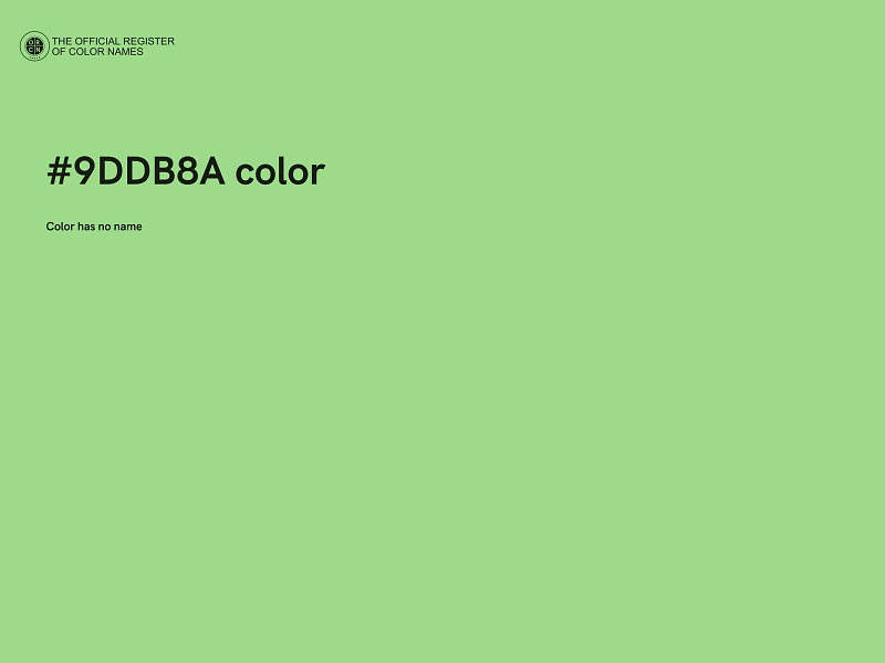 #9DDB8A color image