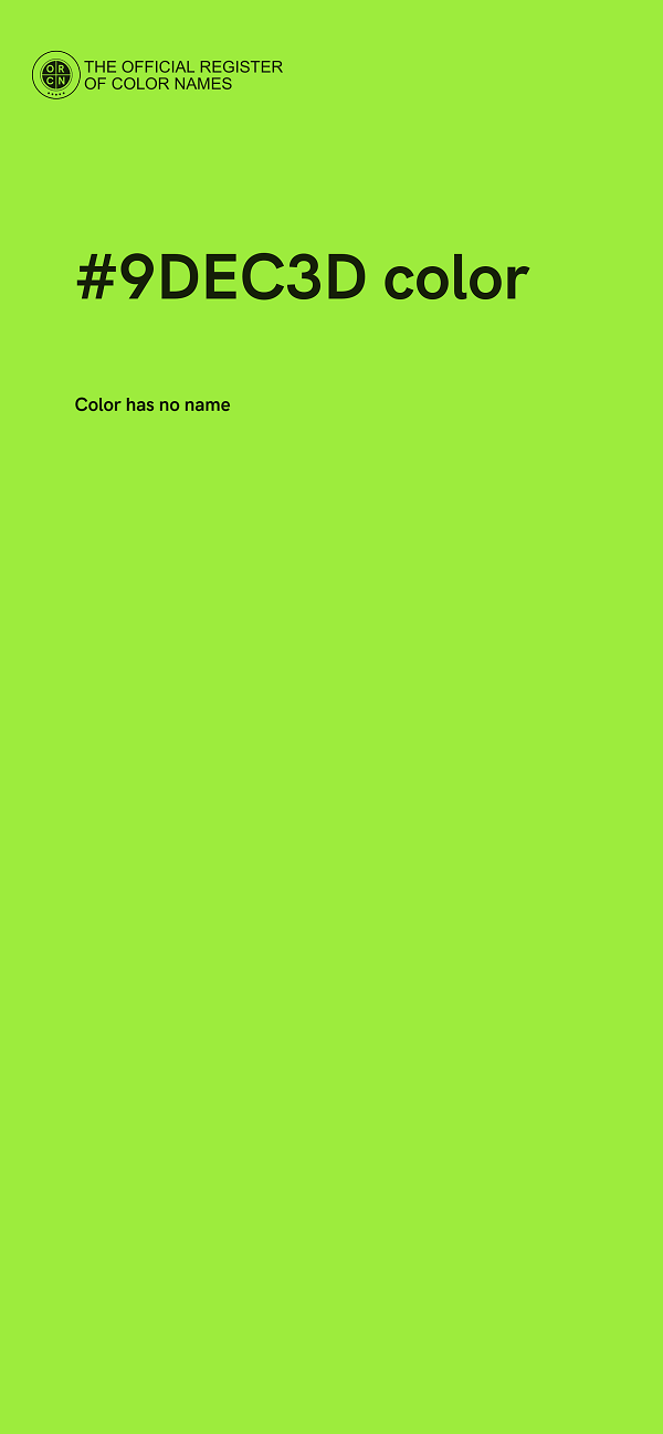 #9DEC3D color image