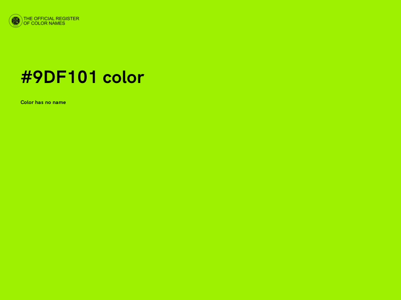 #9DF101 color image