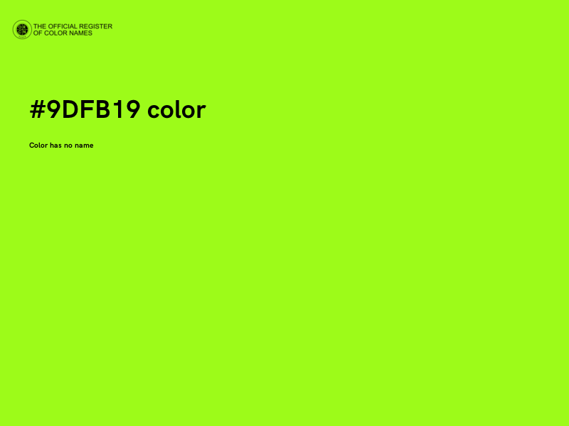 #9DFB19 color image