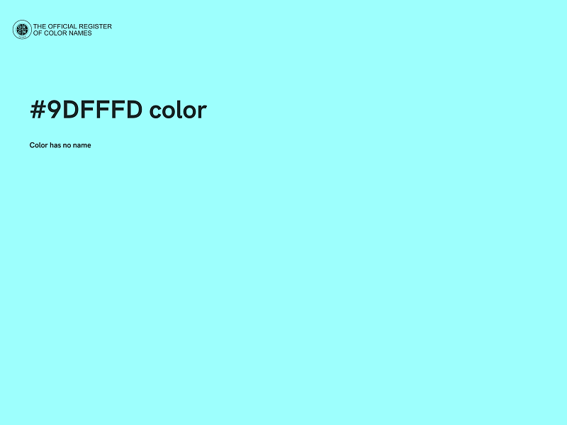 #9DFFFD color image