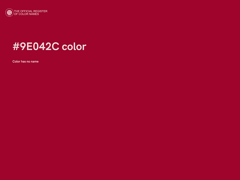 #9E042C color image