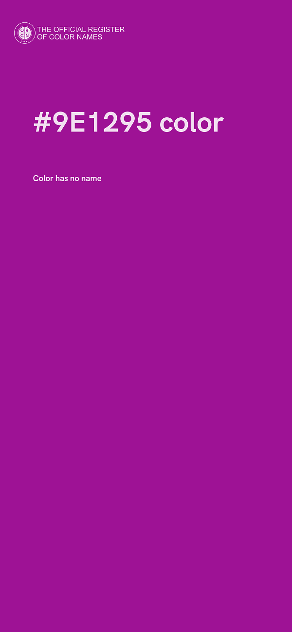 #9E1295 color image