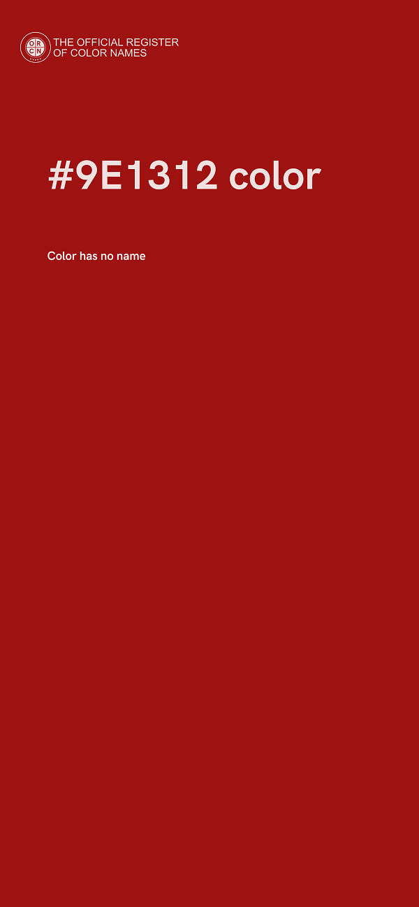 #9E1312 color image