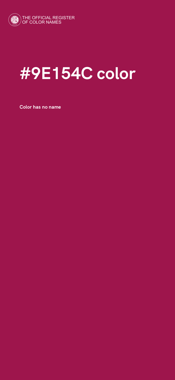 #9E154C color image