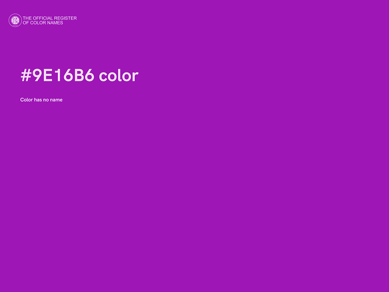 #9E16B6 color image