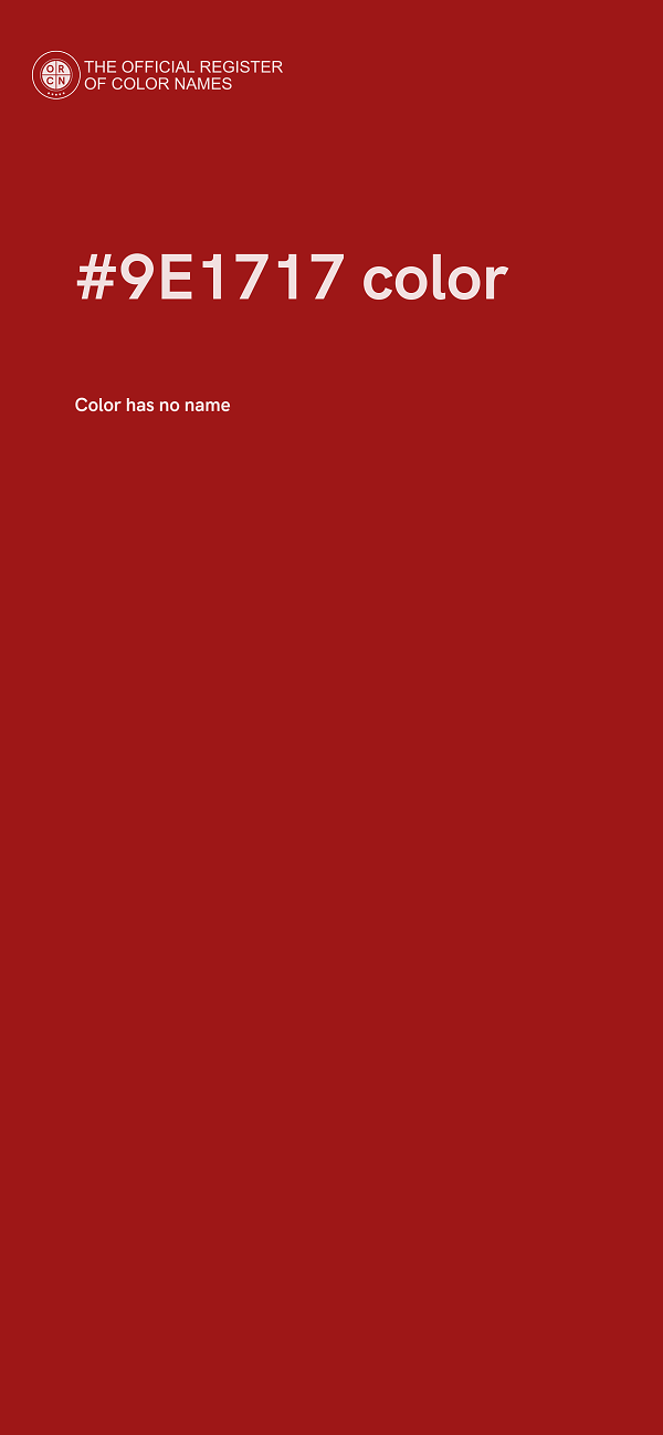 #9E1717 color image