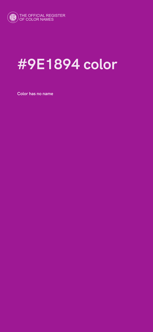 #9E1894 color image