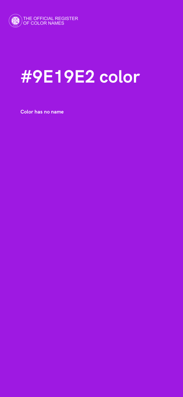 #9E19E2 color image