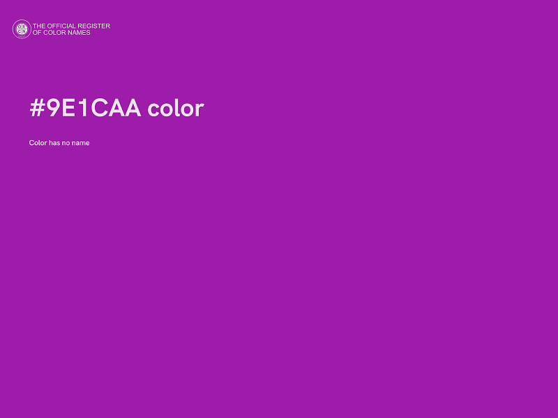 #9E1CAA color image