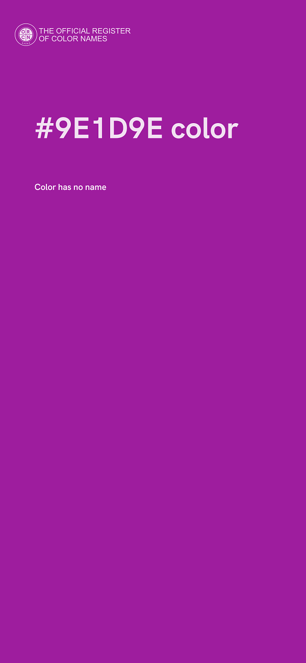 #9E1D9E color image