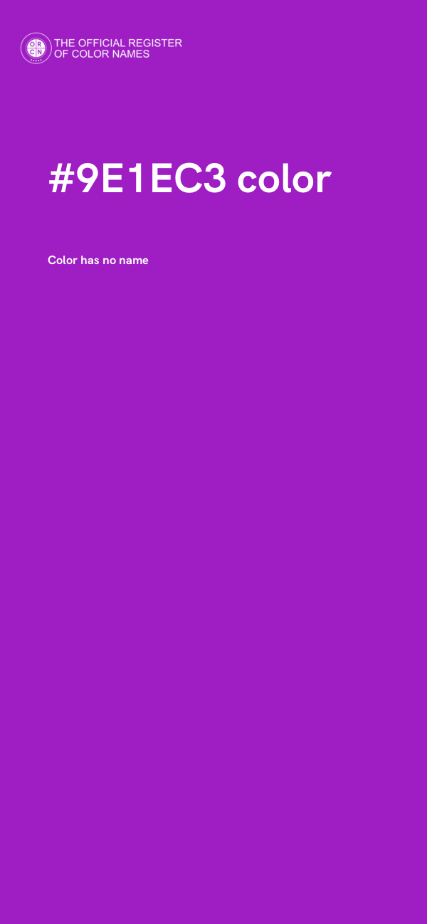 #9E1EC3 color image