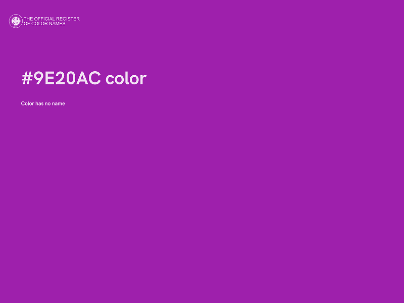 #9E20AC color image