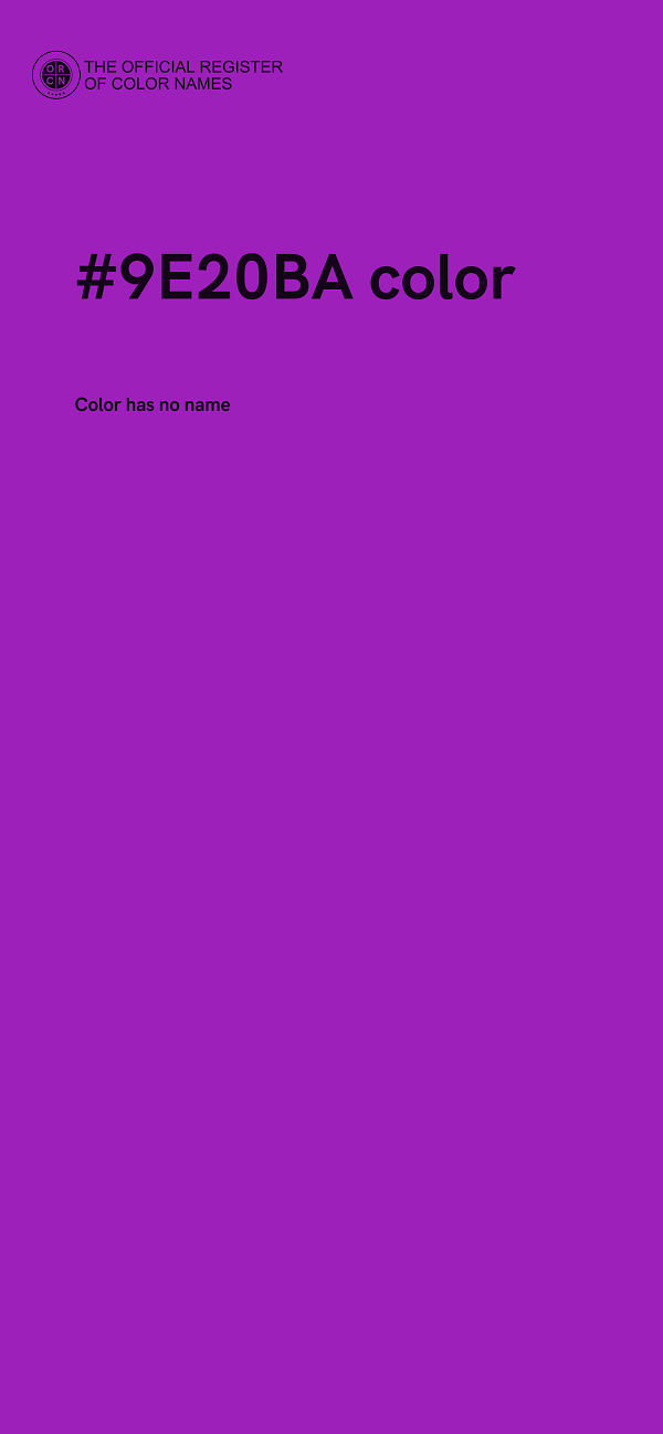 #9E20BA color image