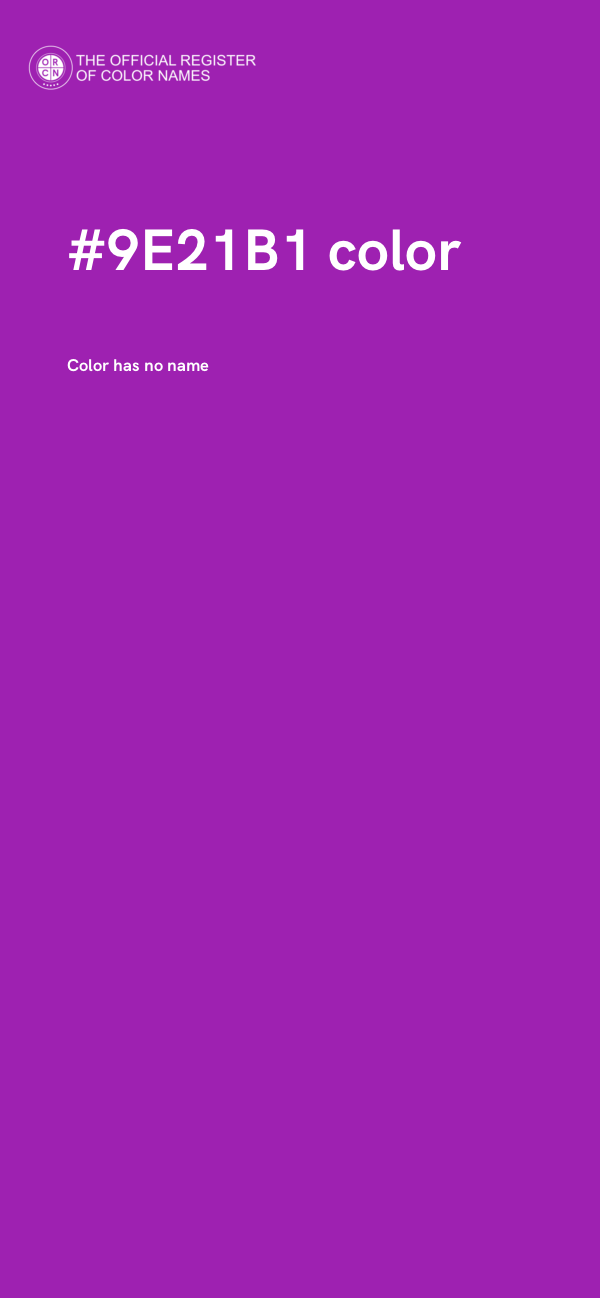 #9E21B1 color image