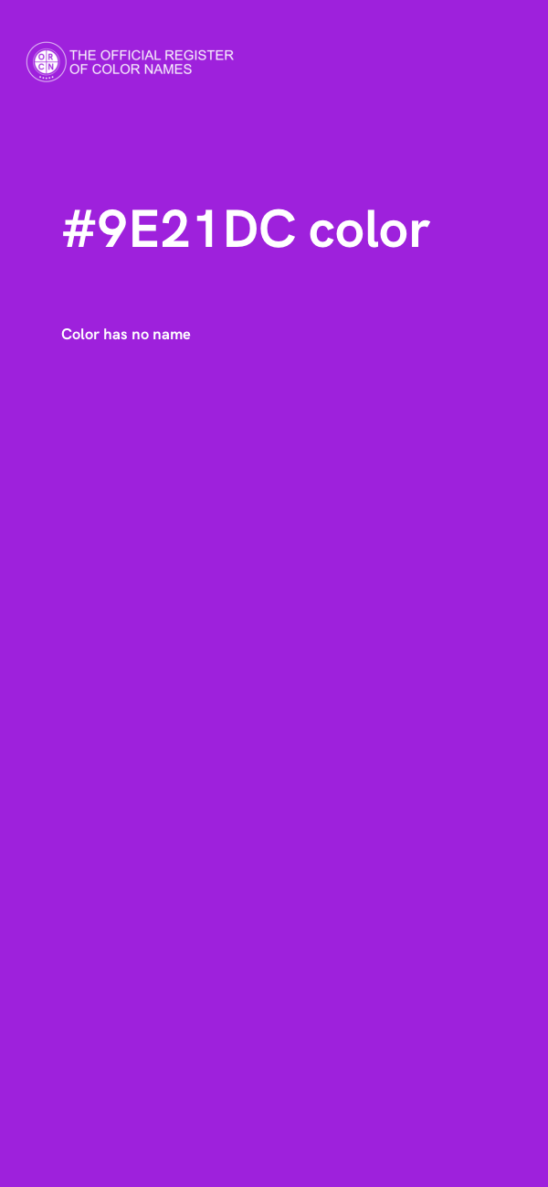 #9E21DC color image