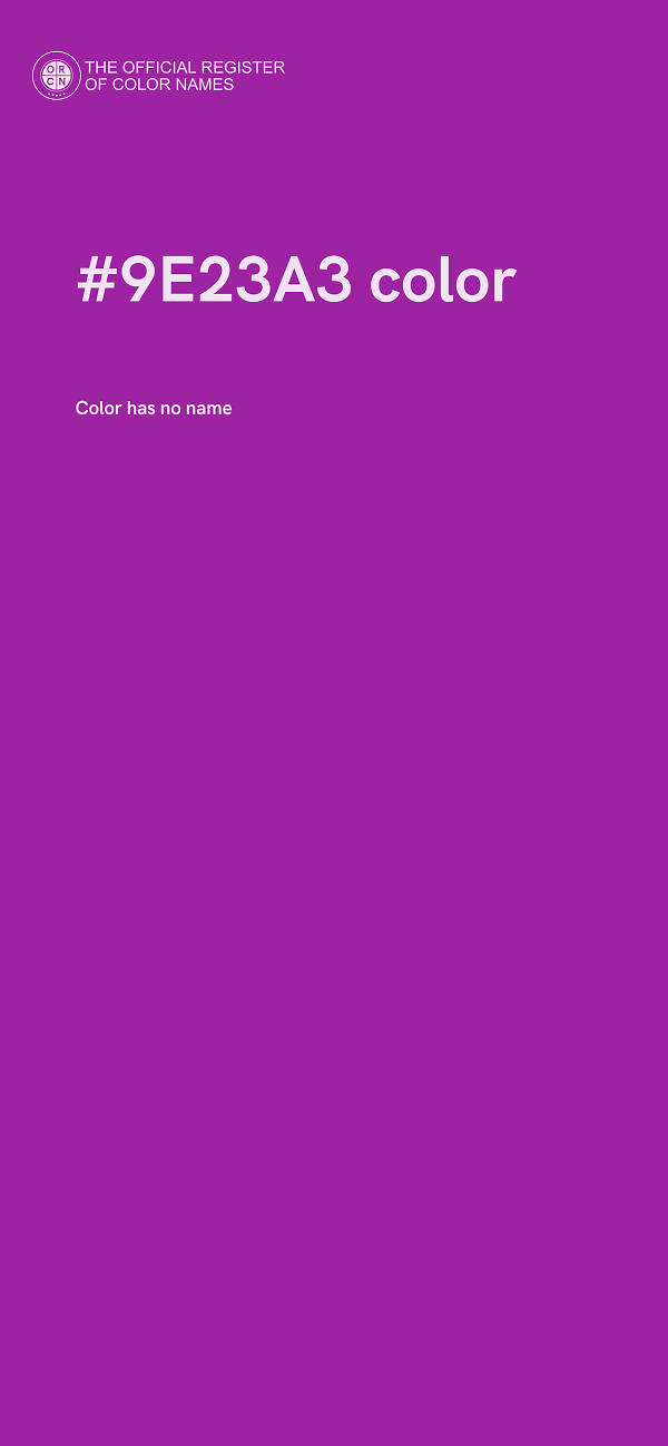 #9E23A3 color image
