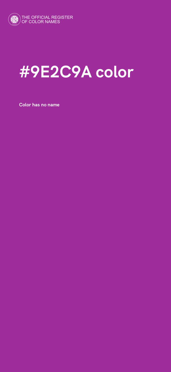 #9E2C9A color image