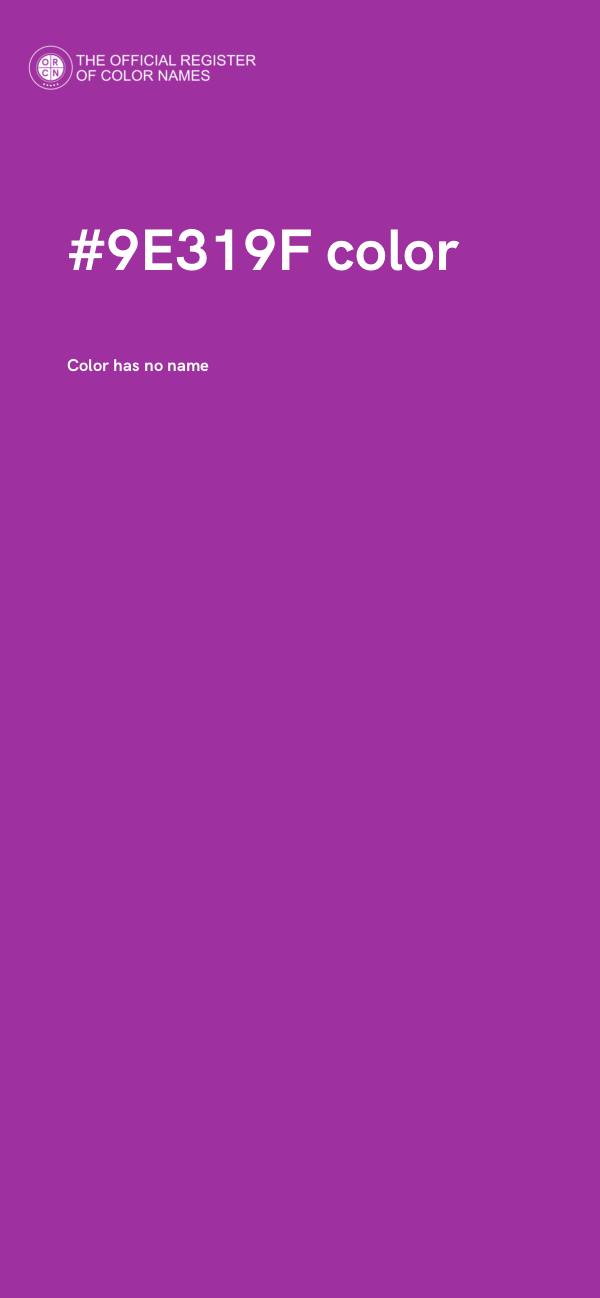 #9E319F color image