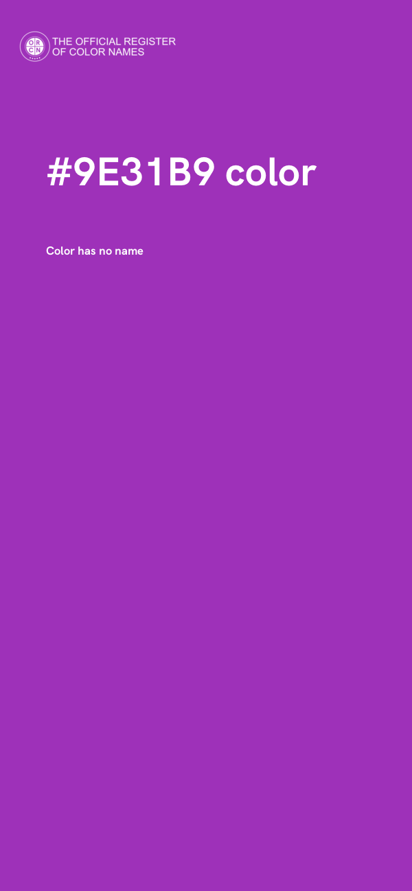 #9E31B9 color image