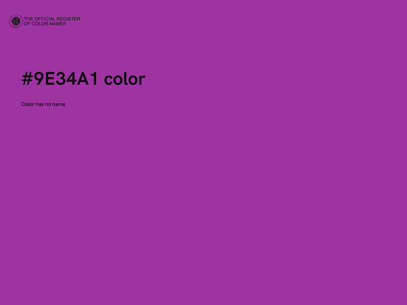 #9E34A1 color image