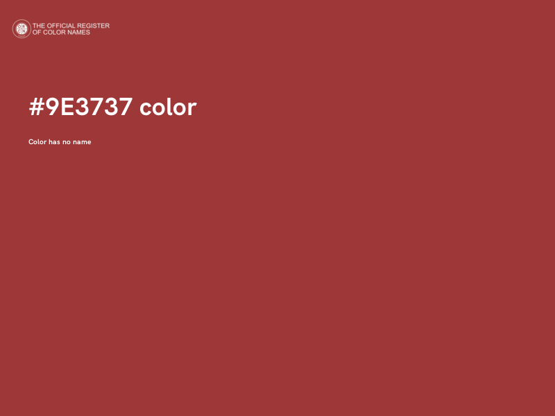 #9E3737 color image