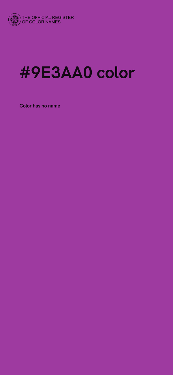 #9E3AA0 color image