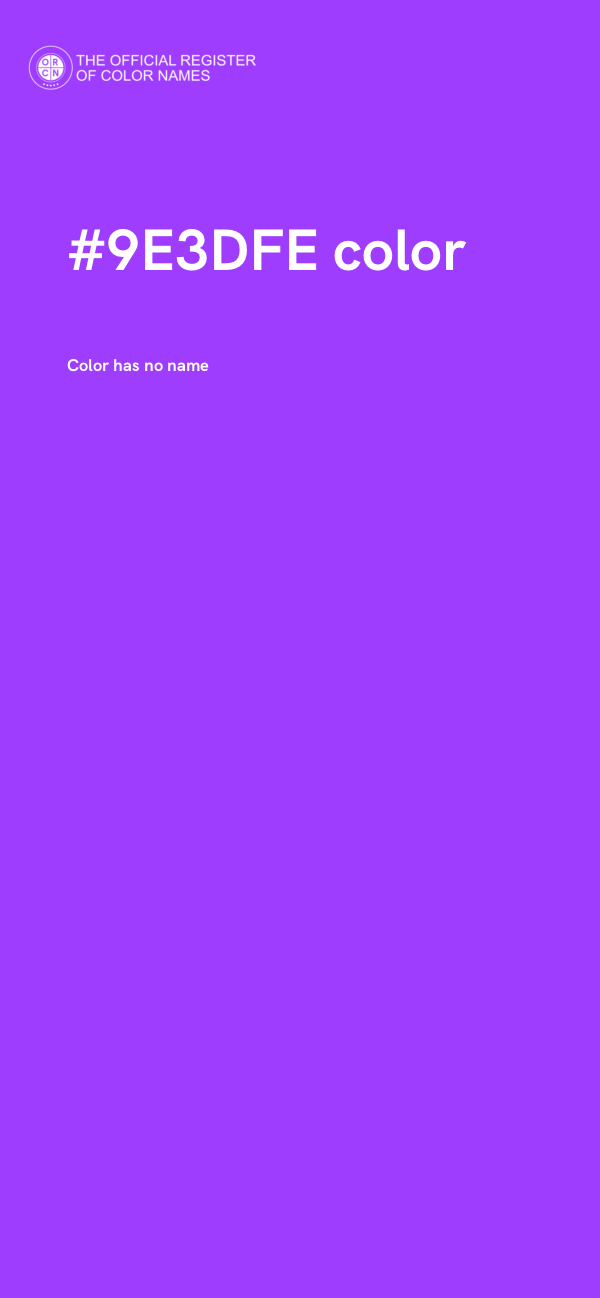 #9E3DFE color image