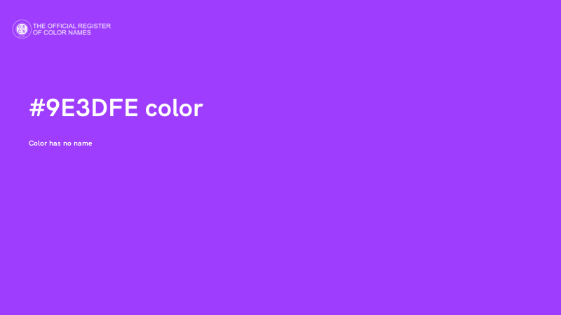 #9E3DFE color image