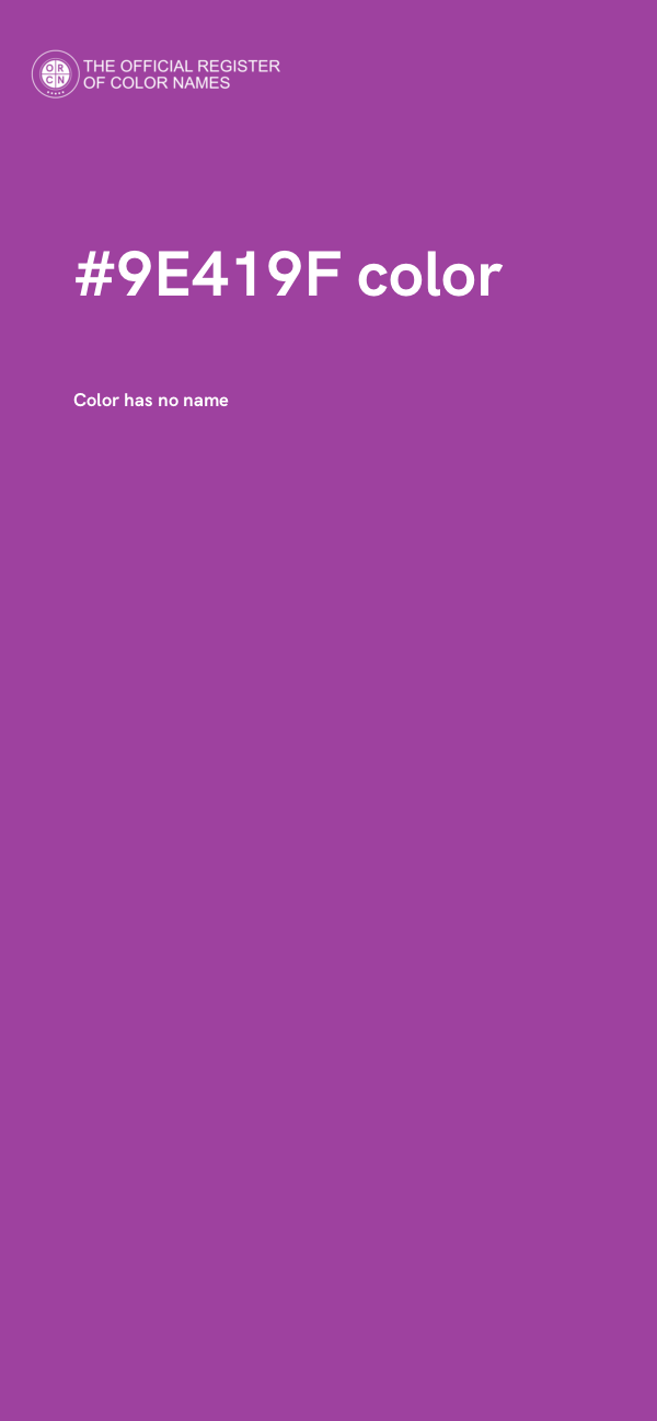 #9E419F color image