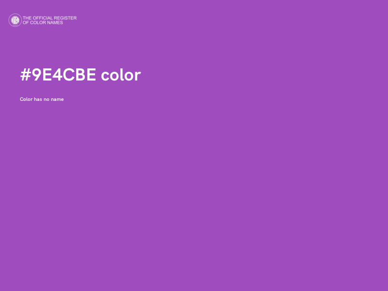 #9E4CBE color image