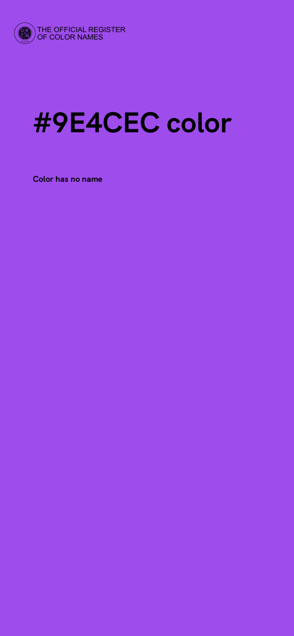 #9E4CEC color image